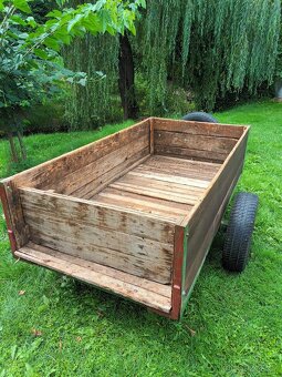 Přívěsný vozík za auto/traktor/čtyřkolku bez TP - 4