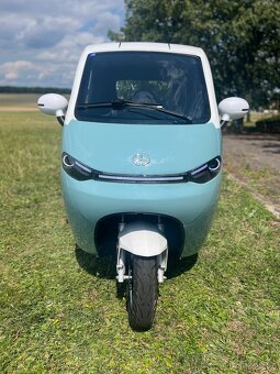 Elektrická Tříkolka 2000w/60v barva - červená - 4