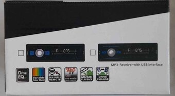 Autorádio S Dvěmi Vstupy USB +4x50w - 4