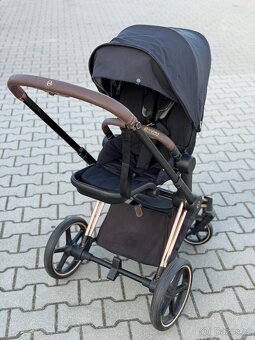 CYBEX Platinum Priam Rosegold/Sepia Black + autosedačka - 4