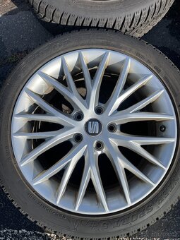 Originál kola Seat, 225/45 R17, zimní pneu, 5x112 - 4