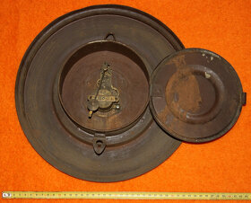 Hodiny kuchyňské + kruhové, starožitné2 hodinky - 4