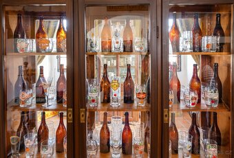 Sbírám STARÉ PIVNÍ LAHVE, FLAŠKY, SKLENICE, PULLITRY na pivo - 4