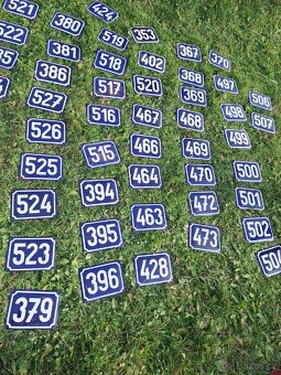 Smaltovane cedule - 4