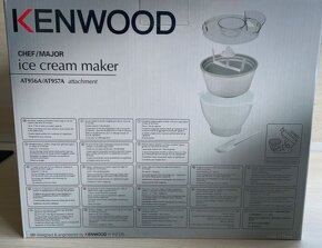 Kenwood AT956A výrobník zmrzliny chef major - 4