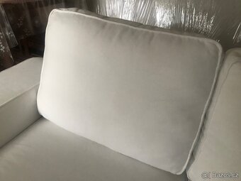 Gauč, pohovka bílá, KIVIK IKEA - 4