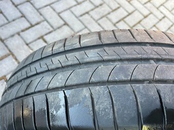 4x plechové kola 5x114 R15, letní pneu - 4