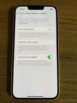 iPhone 13 - 128GB, bílý, 100% baterie - 4