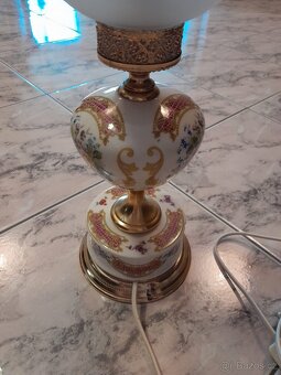 Stará lampička z porcelánu - 4