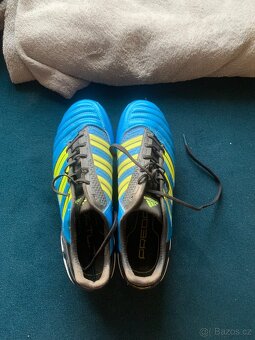 ADIDAS ADIPOWER PREDATOR TRX FG BLUE/YELLOW - 4