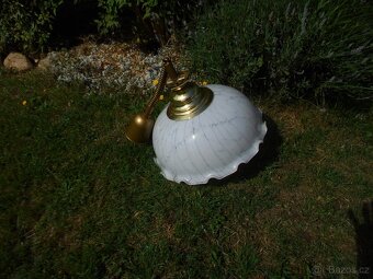 skleněná lampa, stahovací - 4