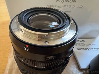 Fujifilm GF 55 mm f/1.7 R WR – nevyužitý, pěkný stav - 4