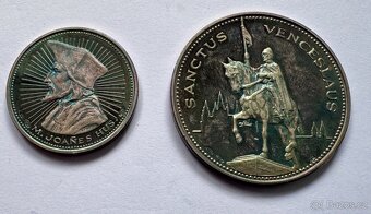 Etue a stříbrné medailí Dubček. Pražské jaro, 1968 - 4