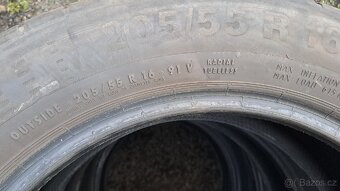 Prodám letní pneu Continental Conti ecocontact 205/55 R16 - 4