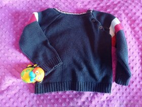 Dětský svetr Mašinka Tomáš - 4