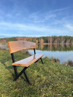 Zahradní lavička :DUB - doprava zdarma - 4