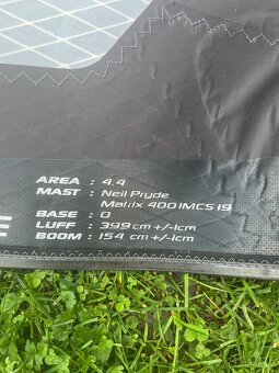 Windsurfing plachta 4,4 NEIL PRYDE combat - 4