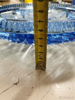 Retro broušená mísa. - 4