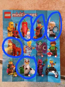 Lego minifigurky 13. 22. 23. 24. série - 4
