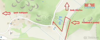 Prodej pozemku k bydlení, 2320 m², Adršpach - 4