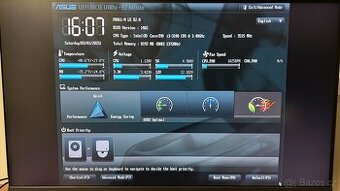 Základ pro levné PC 4-jádra (ASUS i3@3.4GHz) SSD - 4
