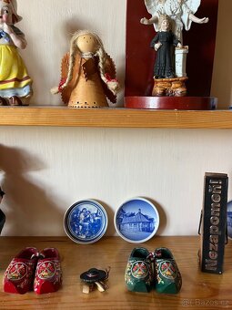 Porcelán, postavičky, talířky - 4