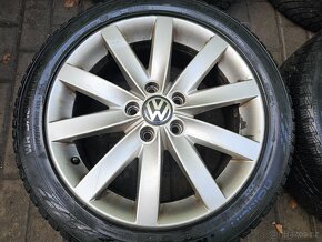 ALU kola zimní 5x112 VW Porto R17 Golf Touran 5K0 - 4