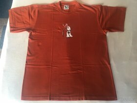 Pánská bavlněná trika s potiskem 2XL - 6ks - 4