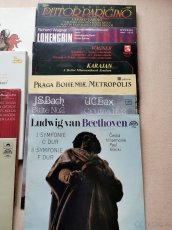 LP Vážná hudba Fidelio. Faust. Karajan. Beethoven. Bach... - 4