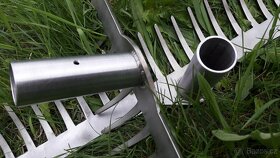 Nerezové hrábě - 50cm - 4
