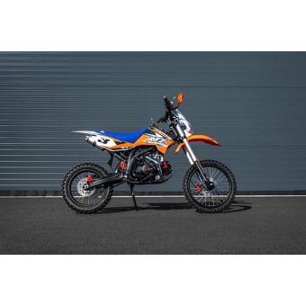 Pitbike Leramotors Jaguar 125ccm, kola 17/14, orange - 4