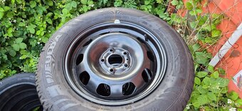 Dacia Duster 215/65 r 16 plechove disky semperit - 4
