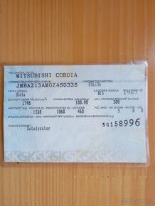 Mitsubishi Cordia 1,8 turbo - 4