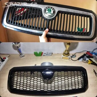 Honey comb maska Octavia 1 (i RS) / Fabia 1 - 4