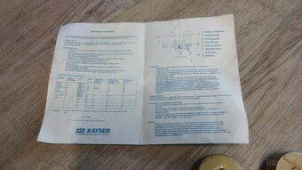 Autogen budíky kyslík,KAYSER-NOVÉ - 4