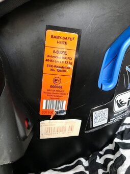 Autosedacka - vajicko Britax Romer Baby safe2 isize - 4
