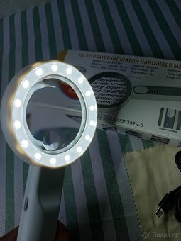 USB lupa - LED podsvícení - 4