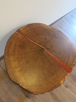 Konferenční dubový stolek - 4