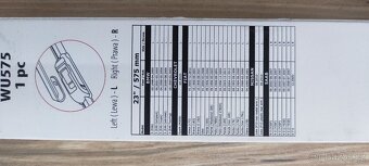 Prodám nové stěrače, d. 575 mm - 4