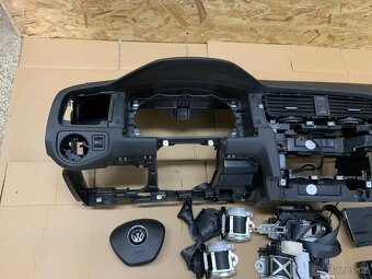 Airbagová sada Volkswagen golf 7 s originální deskou - 4