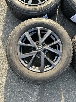 Alu Kola - 6.5 X 16 (5X114.3) - na zimních Bridgestone - 4