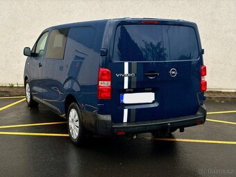 Opel Vivaro 2,0,110kw,86tis.km,6míst, tažné, DPH - 4