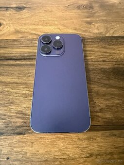Apple iPhone 14 PRO 128 GB Deep Purple, VELMI HEZKÝ STAV - 4