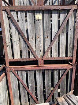 Bedny na brambory, jablka, na dřevo - kovová konstrukce - 4