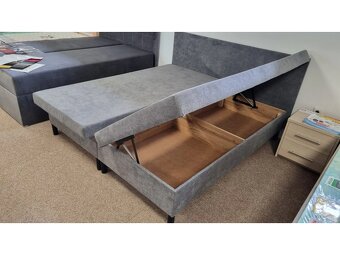 Manželská postel s úložným prostorem do 130kg. - 4