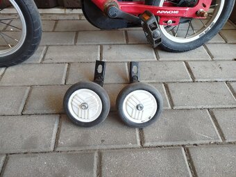 Dětské kolo APACHE X12 +přídavné kolečka - 4