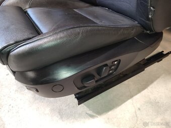 BMW E92 sport sedadla černá kůže sedačky - 4