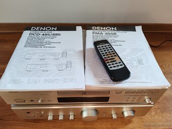 DENON PMA-655R + DCD-685 CHAMPAGNE, DO - 4