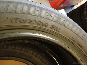 Letní pneu Bridgestone 175/60/15 6-6,5mm - 4