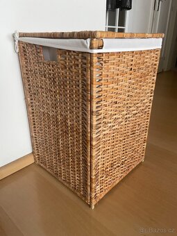 Ratanový koš na prádlo IKEA - 4